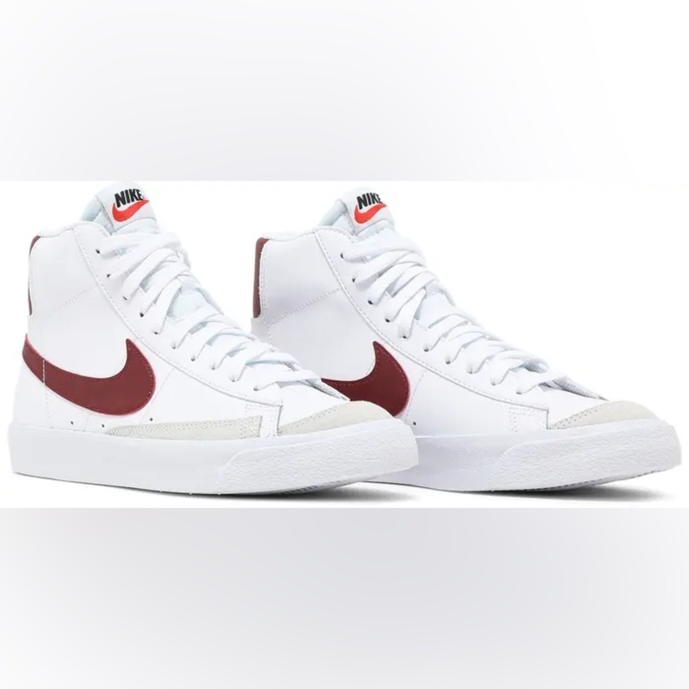 Nike Blazer Mid ‘77 (GS) White Team Red Size 4.5Y